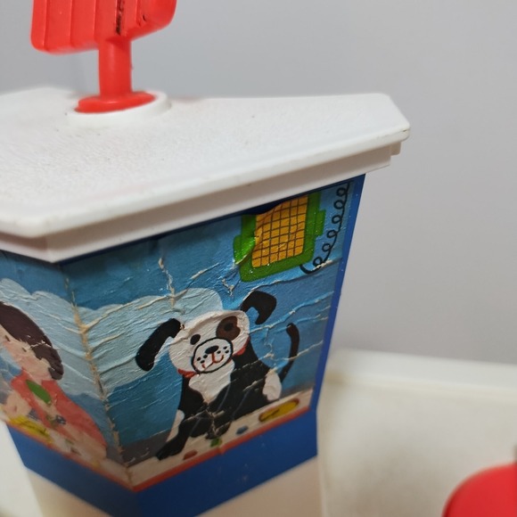 Vintage Fisher Price Little People Play Family‎ Airport Included Airport Only - Picture 11 of 16